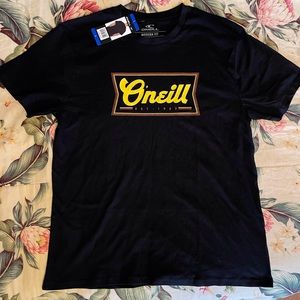 O’Neill Yellow Logo Tee 🤩🖤💛